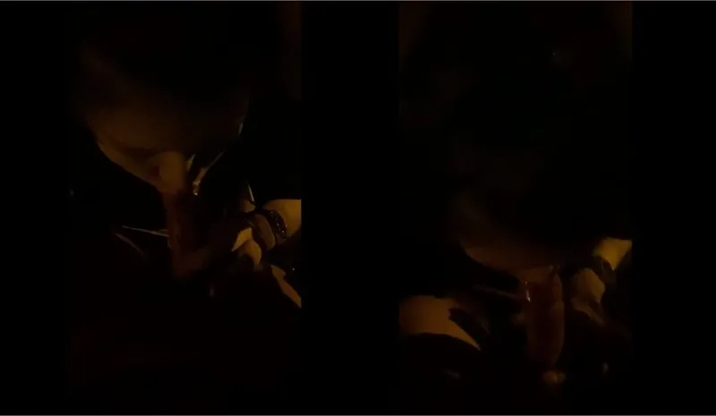 Cho người yêu dâm mút dương vật trong công viên